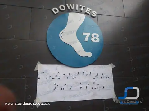 Dowties Food and Wound Care Centre - Outdoor 3D Sign