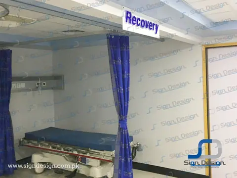 Dar Ul Sehat Hospital Signage – project image 3