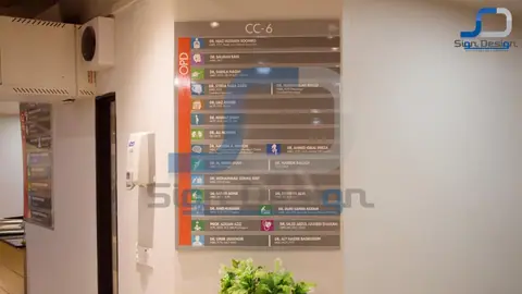 Ziauddin Hospital Signage – project image 8