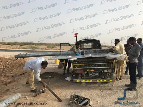 Directory Sign Installed at Jhimpir – project image 1