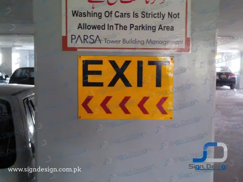Parsa Tower Parking Signs – project image 6