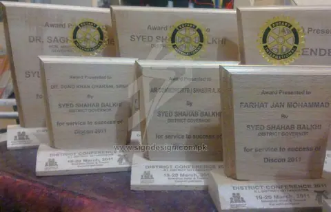 Rotary Club Awards – project image 1