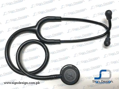 Stethoscope Engraving on 3M Littmann and MDF – project image 6
