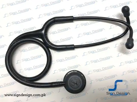 Stethoscope Engraving on 3M Littmann and MDF – project image 4