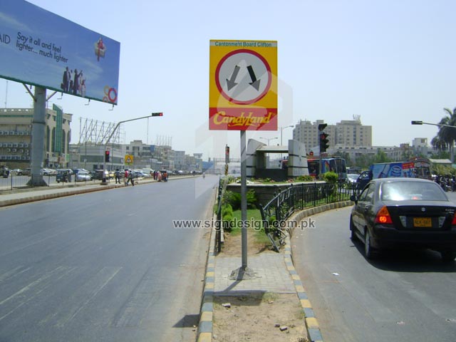 Karachi City Traffic Signs