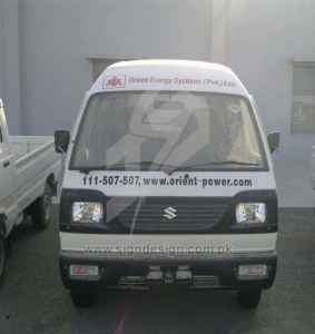 Orient Energy Vehicle Branding