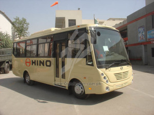Hino bus vinyl lettering vehicle branding