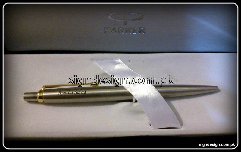 Parker Pen Engraving