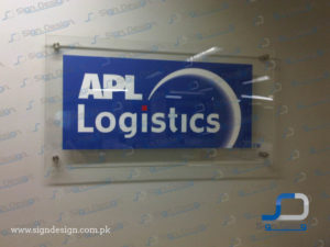 Apl Logistics Wall Mount Sign