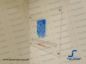 Unity Foods Reception Sign