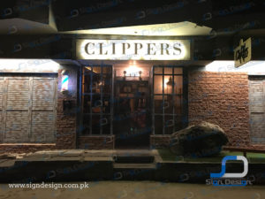 clippers zamzama signage ss letters