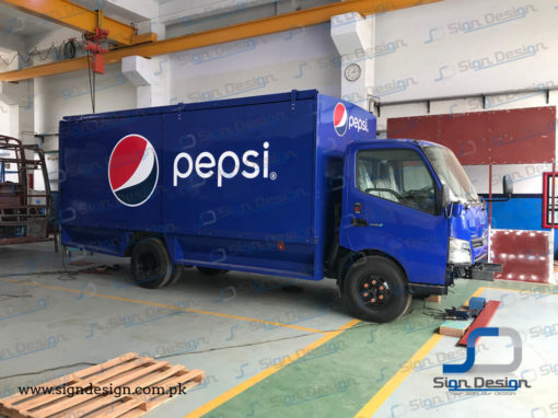 Pepsi Truck Branding