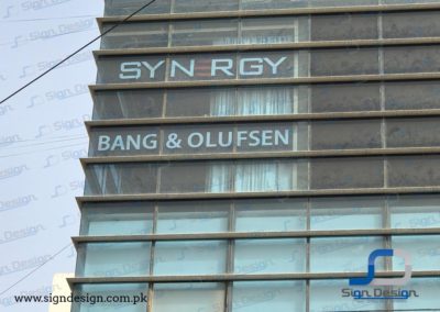 Synergy Bang & Olufsen 3D Signage