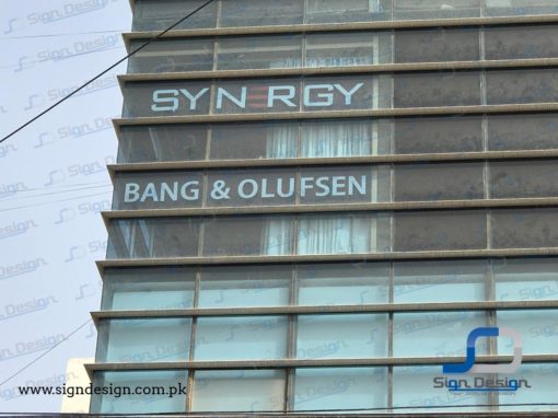 Synergy Bang & Olufsen 3D Signage