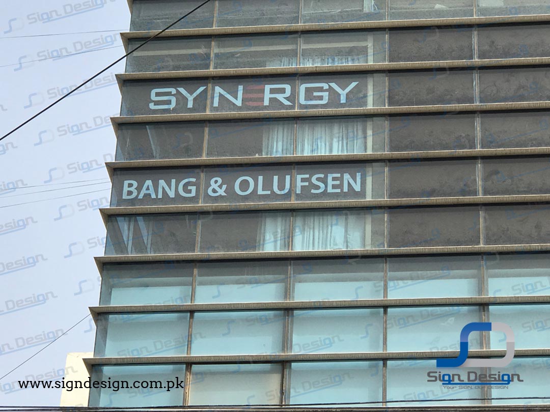 Synergy Bang & Olufsen 3D Signage