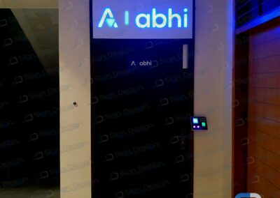 Abhi 3D Front lite Signage and Indoor Signs