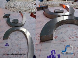 Bayview Clifton 3D Frontlit Logo