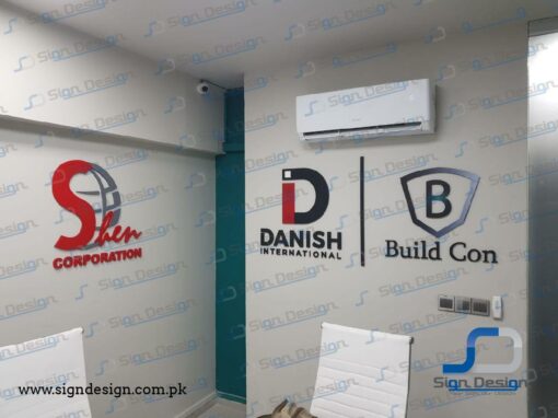 Danish – Build Con 3D Indoor Office Sign