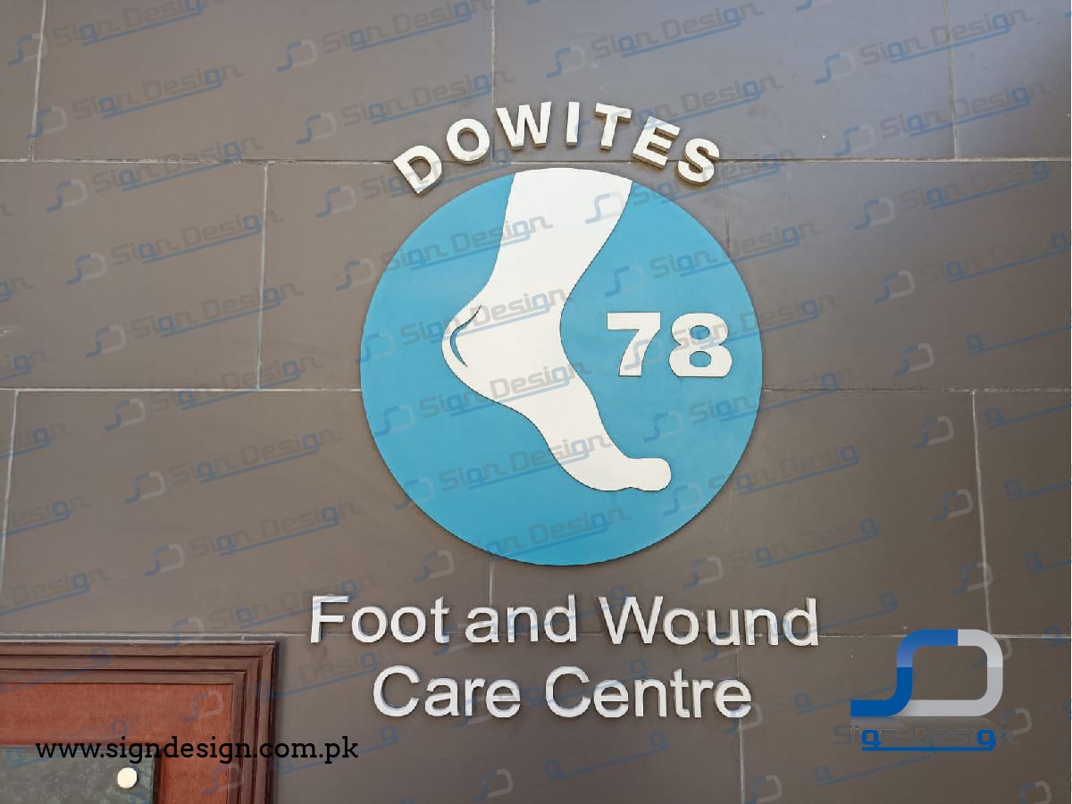 Dowties Food and Wound Care Centre - Outdoor 3D Sign