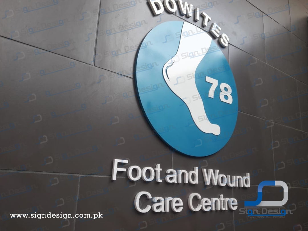 Dowties Food and Wound Care Centre - Outdoor 3D Sign