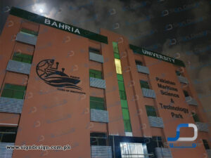 3D Signage Pakistan Maritime Science & Technology Park - Bahria University, Karachi.