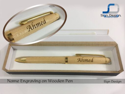 Wooden Pen Engraved Wooden Pen Engraved